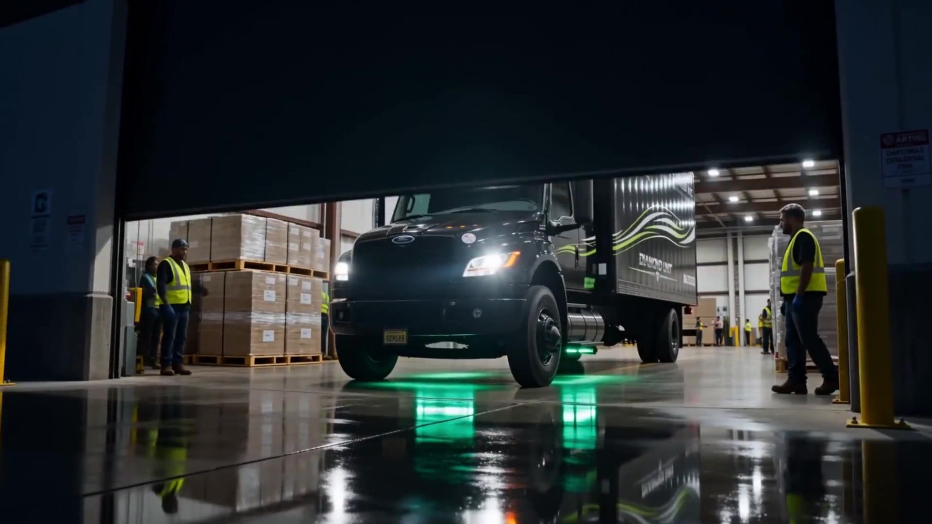 Exclusive Express Inc. delivery truck