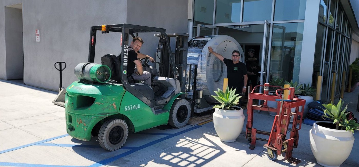 MRI Machine Delivery & Placement